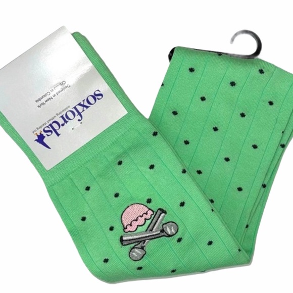 NEW Soxfords Choco Chip Mints Novelty Socks NWT - Picture 1 of 9